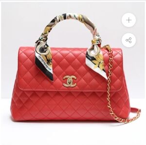 Wristpop Art Silk Thin Scarf Wristband Purse Scarf Accessory